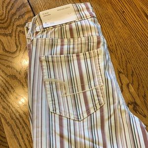 AE striped pants never worn